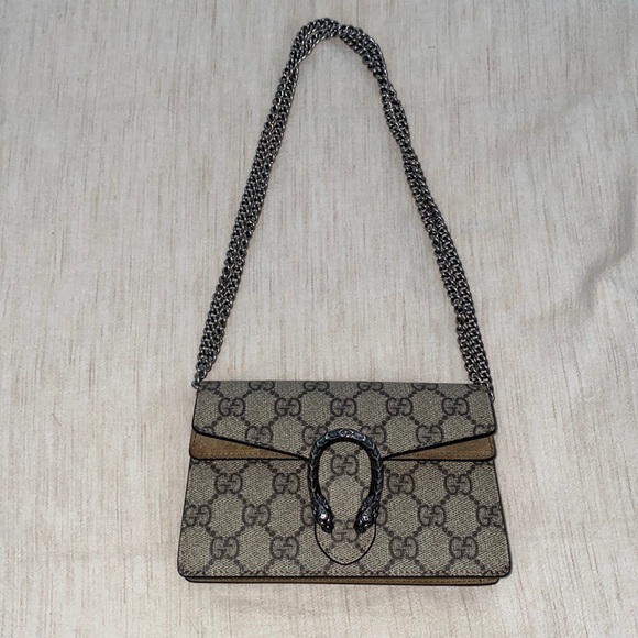 Gucci Dionysus GG Supreme Super Mini Bag - Picture 1 of 7